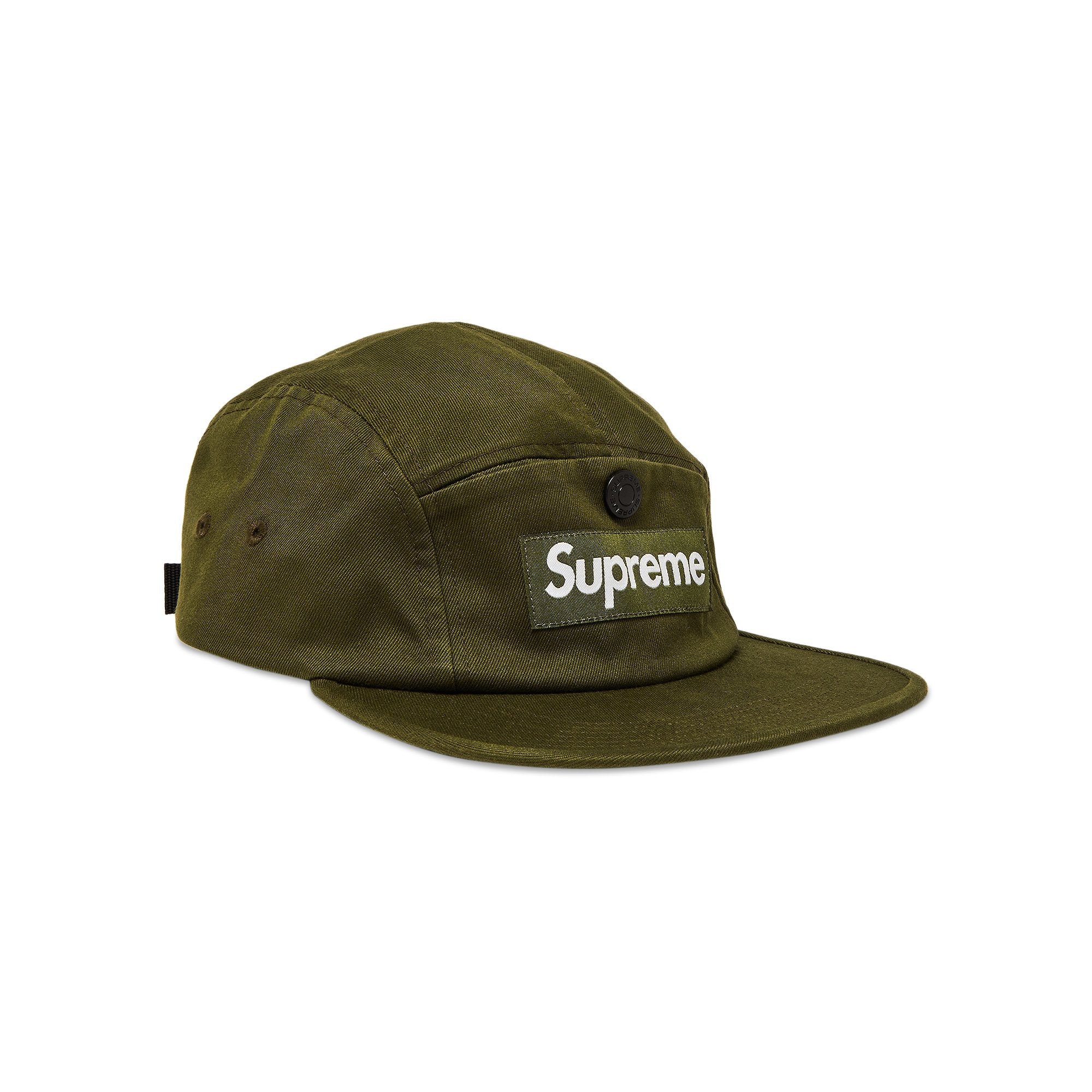 Supreme Snap Pocket Camp Cap, Olive