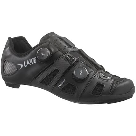 Wide cycling shoes CX242 men's Lake, black/gray