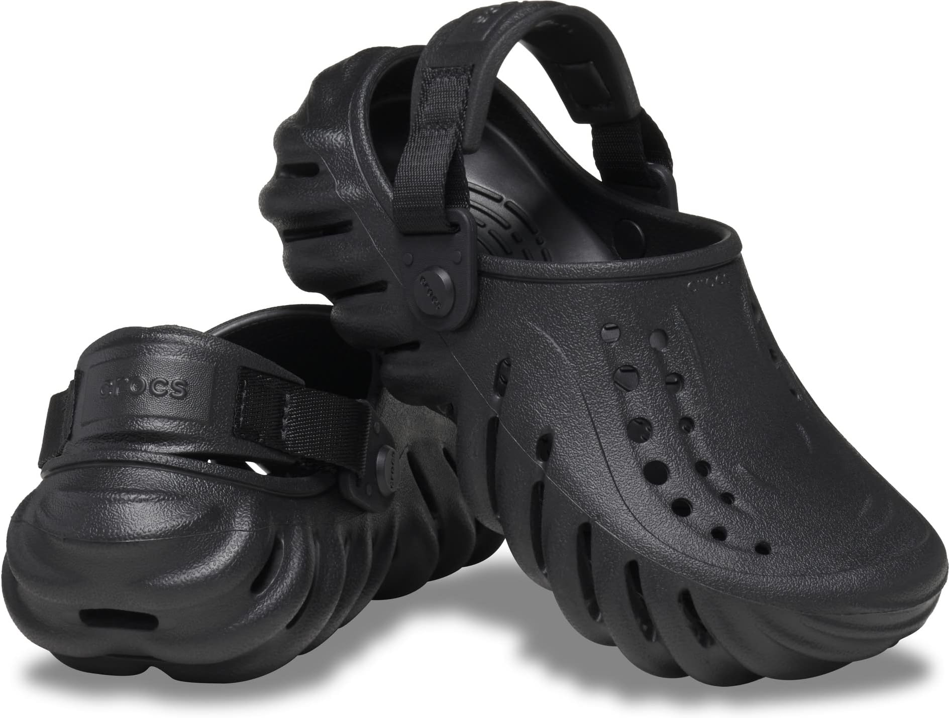 Echo Clog Crocs, black