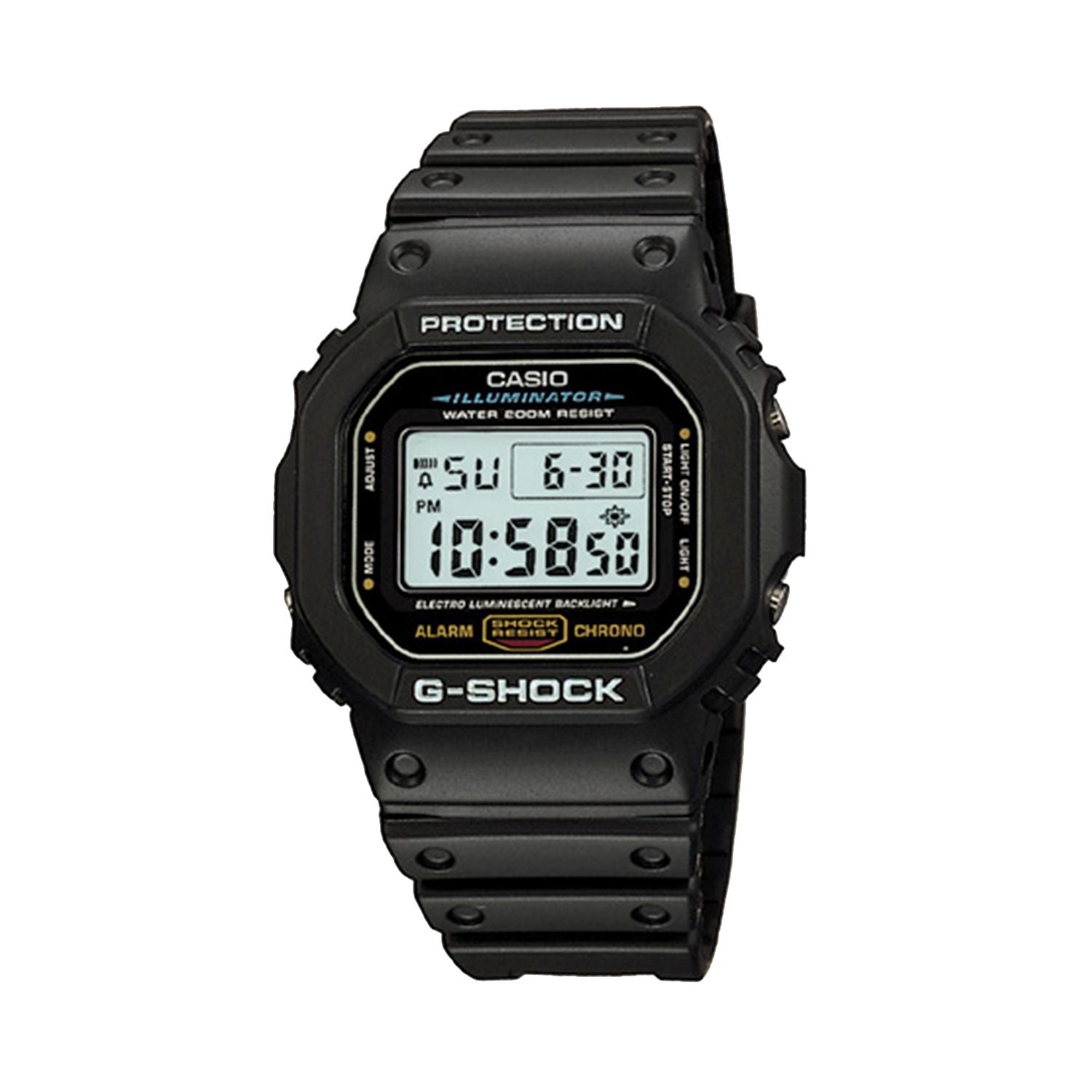 Men's G-Shock Illuminator Digital Sports Chronograph Watch - DW5600E-1V Casio