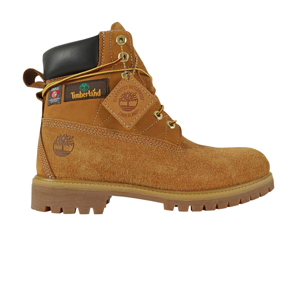 حذاء Staple x 6 بوصة Premium Timberland، بني