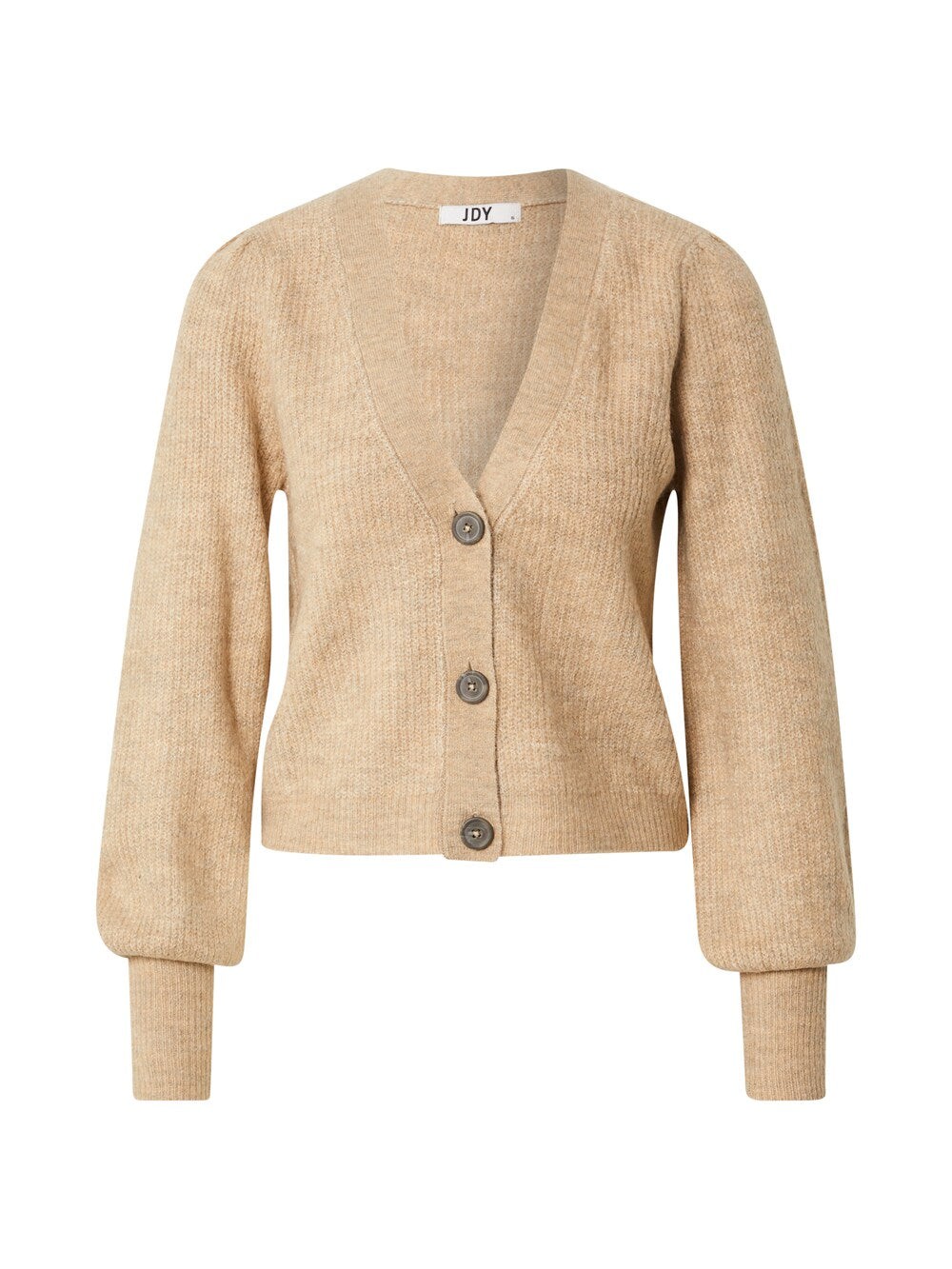 Knitted cardigan JDY Drea, motley beige