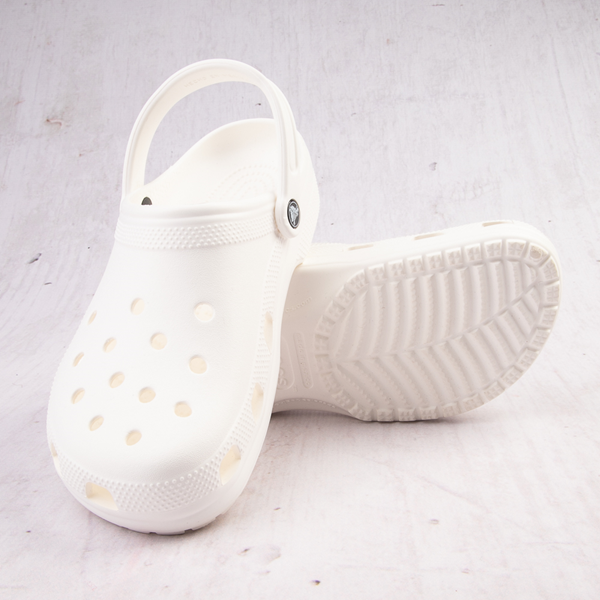 Classic Crocs clogs, white