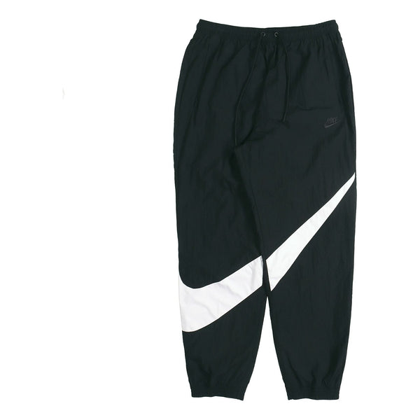 بنطال رياضي Nike AS للرجال من Nike Sportswear HBR Pant WVN STMT باللون الأسود، أسود