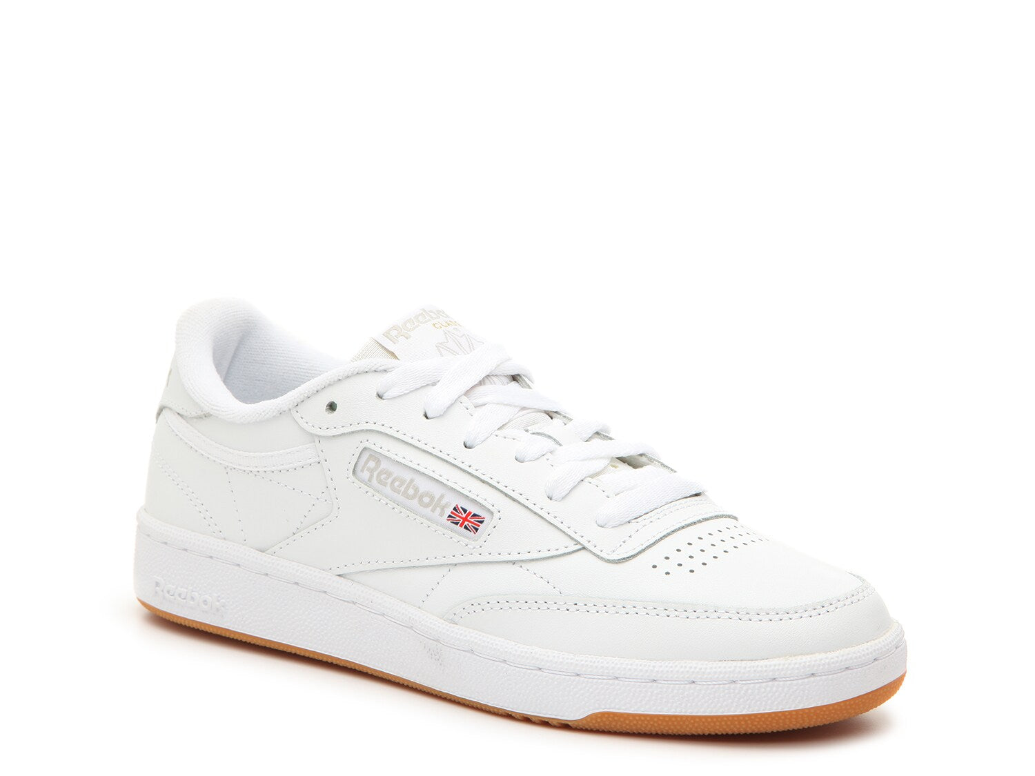 Reebok Club C 85 sneakers, white/brown