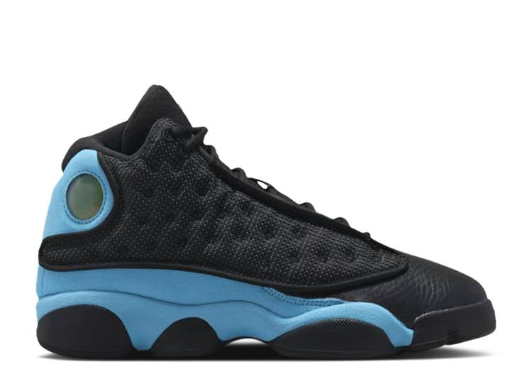 حذاء رياضي AIR JORDAN 13 RETRO GS 'BLACK UNIVERSITY BLUE'، أسود