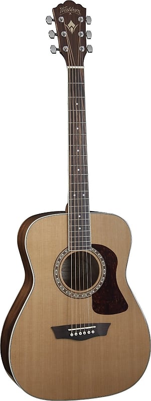 Washburn HF11S Heritage Series Folk Acoustic Guitar - Natural Gloss