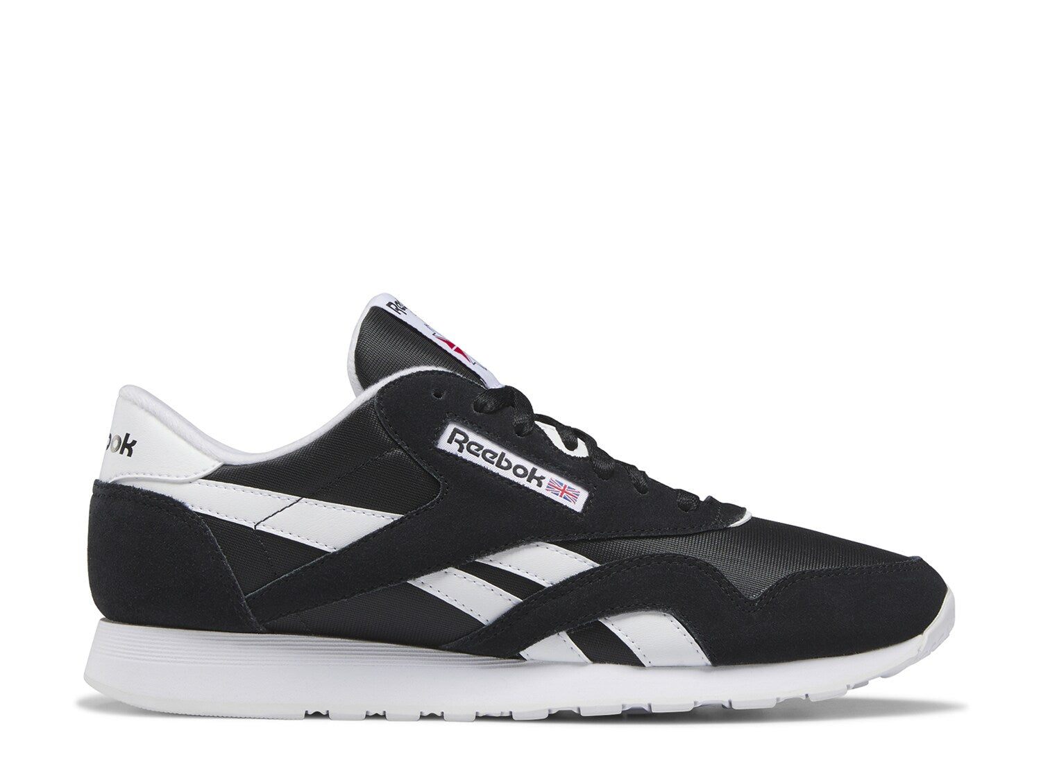 Reebok Classic Nylon Heritage Sneakers, Black