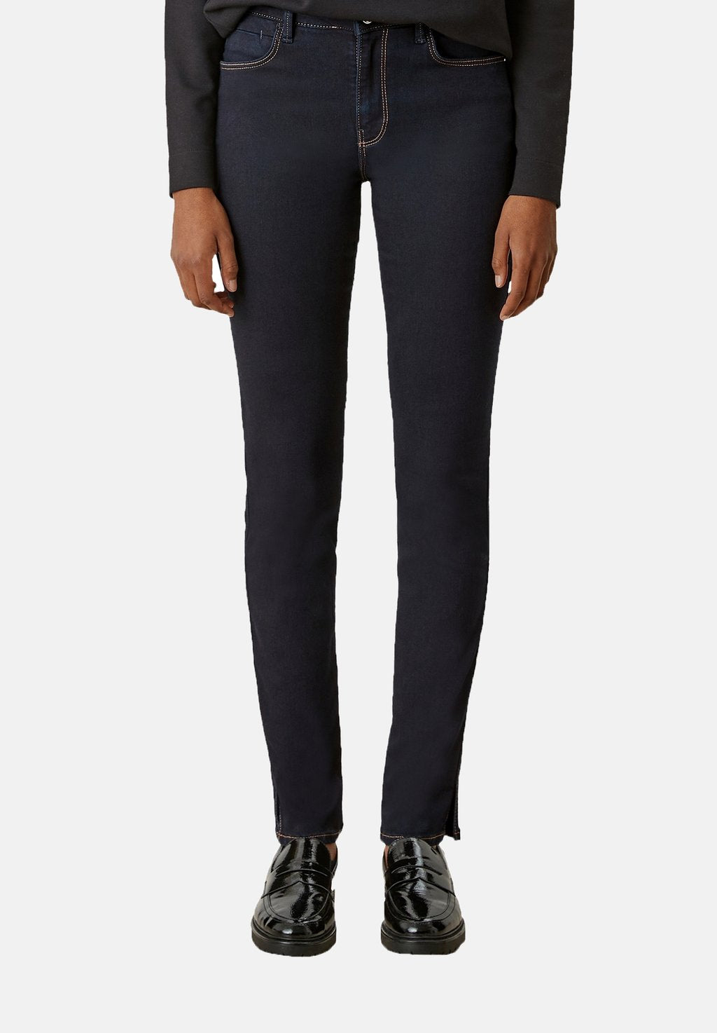 Skinny jeans sliver, dark blue