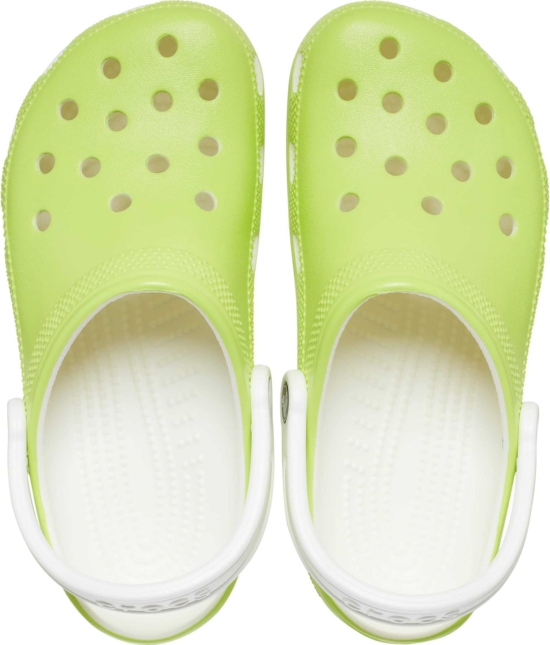 Classic Clog Crocs, Limeade/Glow in the Dark