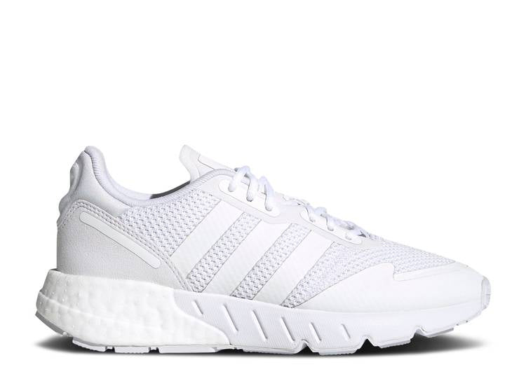 حذاء رياضي Adidas ZX 1K BOOST J 'TRIPLE WHITE' باللون الأبيض