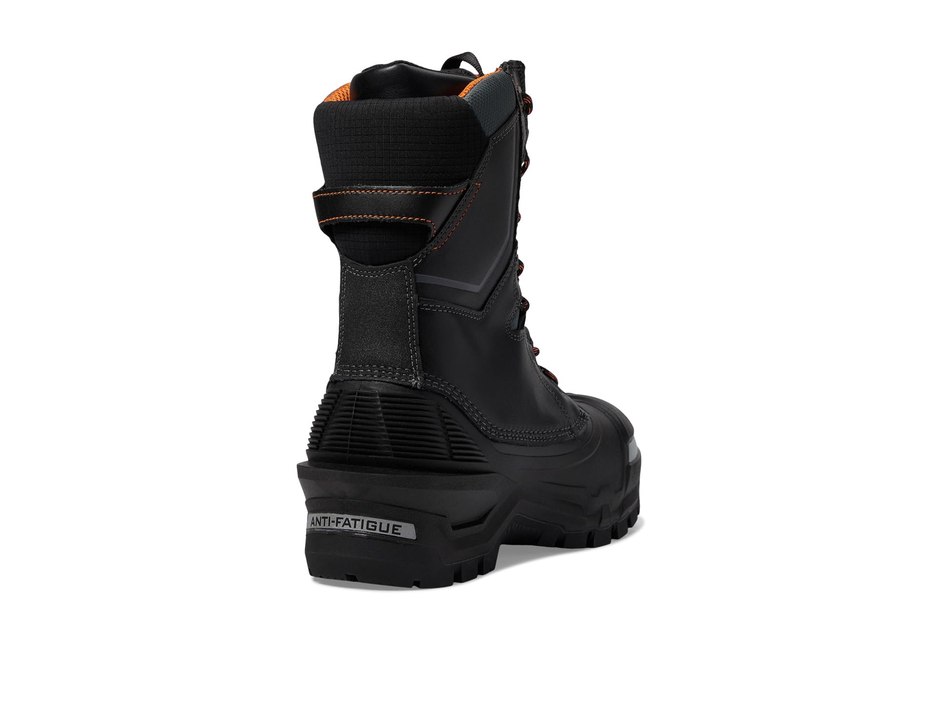 حذاء Timberland PRO Pac Max 10" Composite Safety Toe معزول ومقاوم للماء، أسود/برتقالي