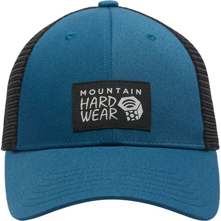 قبعة سائق شاحنة بشعار MHW Mountain Hardwear - لون قزوين داكن