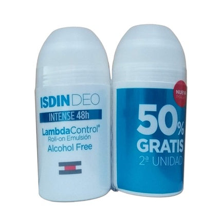 Intensive deodorant Lambda Control for 48 hours - 2 pcs. ISDIN