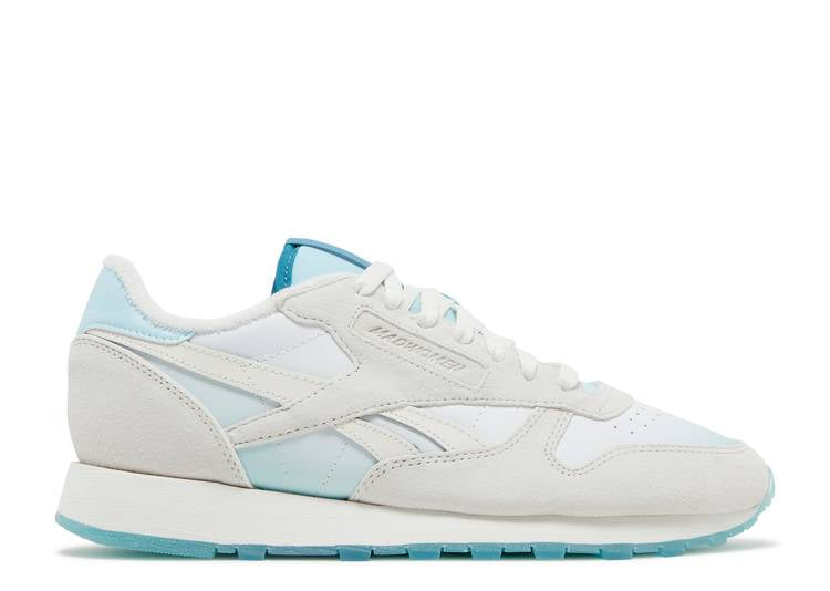 حذاء رياضي Reebok MADWOMAN X CLASSIC LEATHER 'CHALK THIRSTY BLUE'،