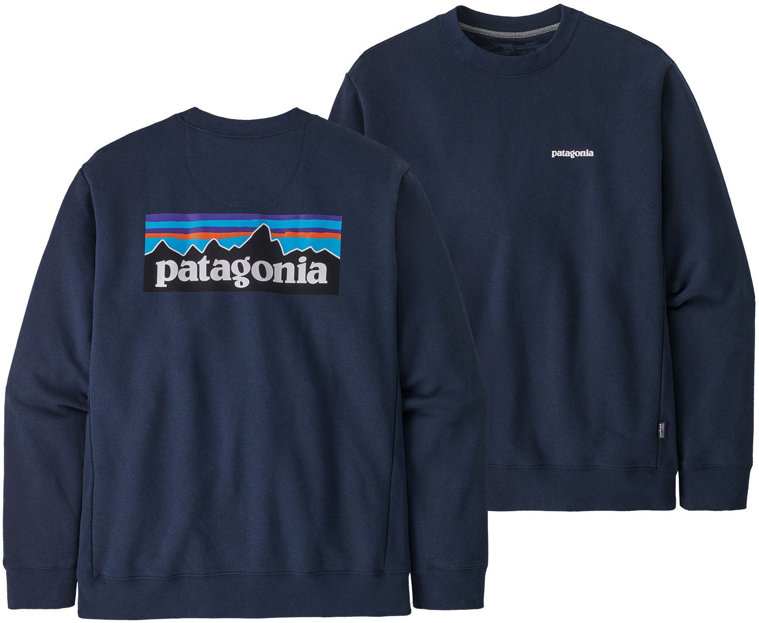 Patagonia P-6 Uprisal Crew Logo Sweatshirt, Blue