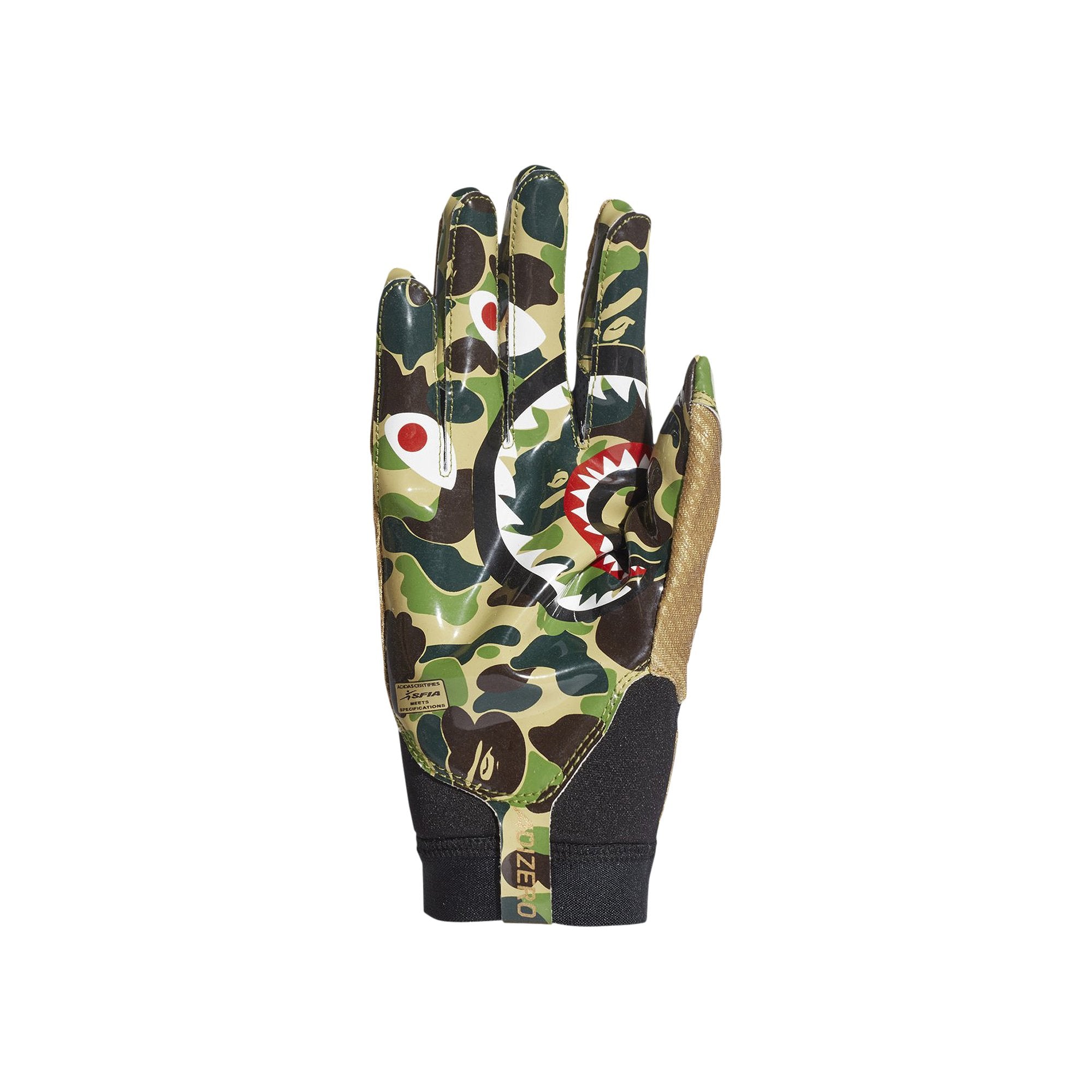 BAPE x adidas Adizero 8.0 Gloves, Green