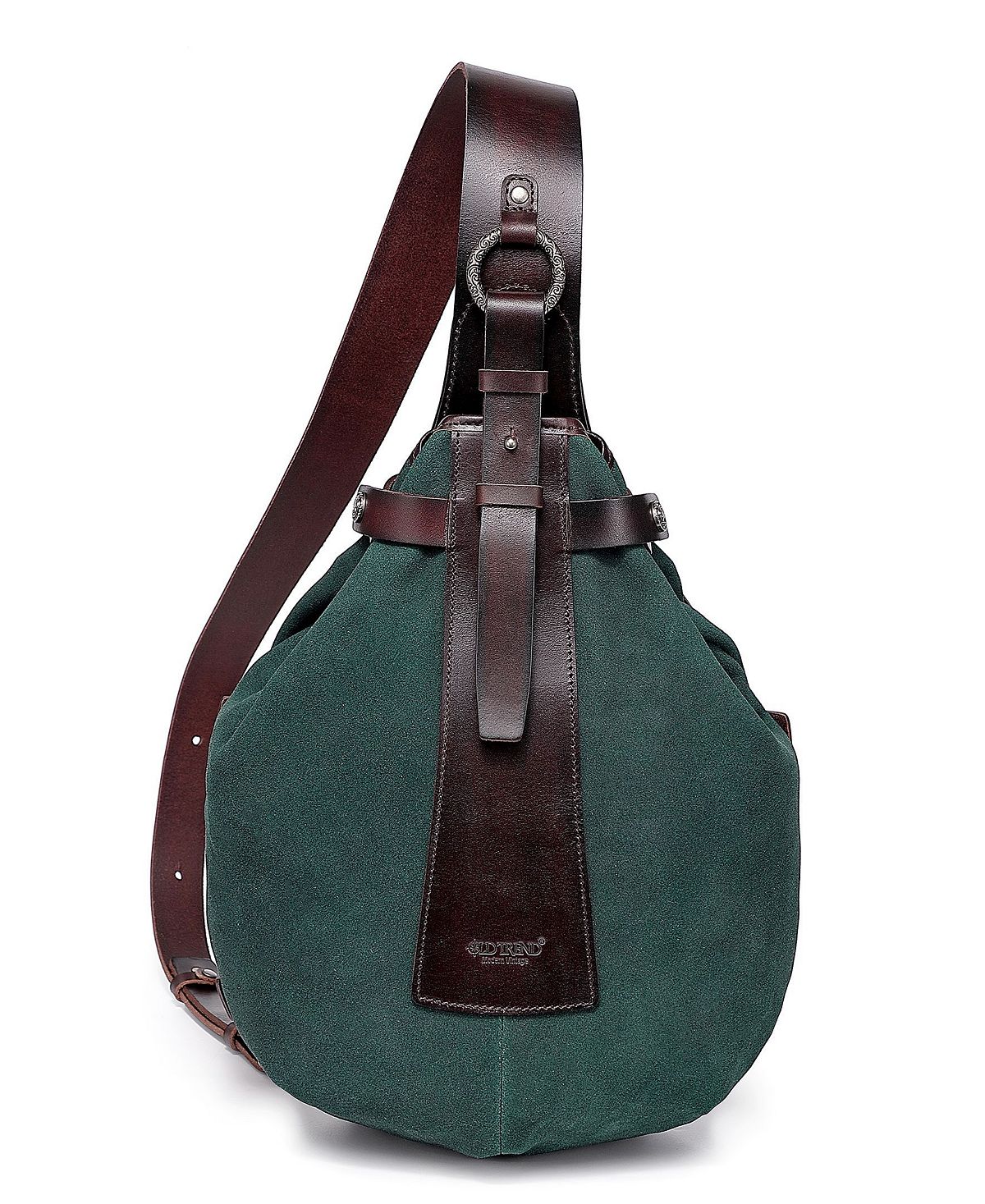 Women's Daisy sling bag made of genuine leather OLD TREND