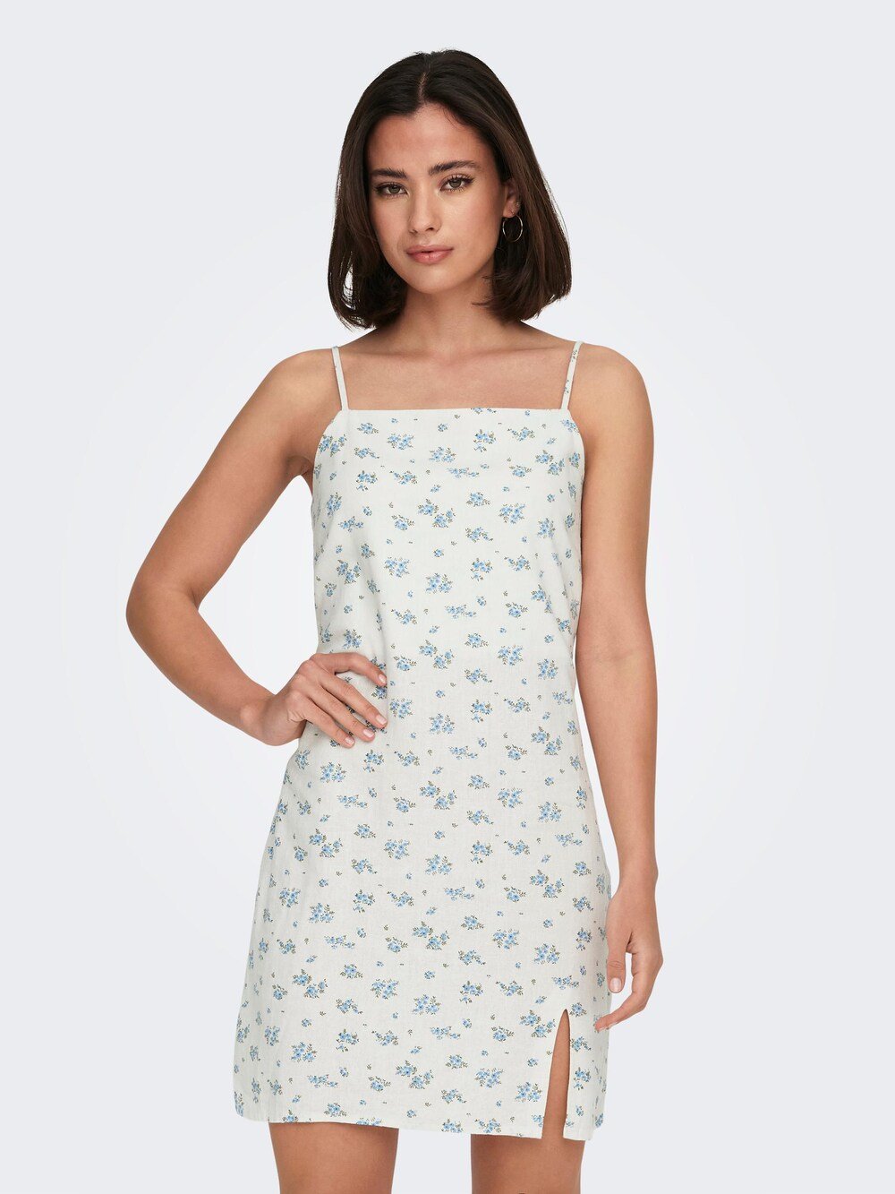 Summer dress Only CARO, white