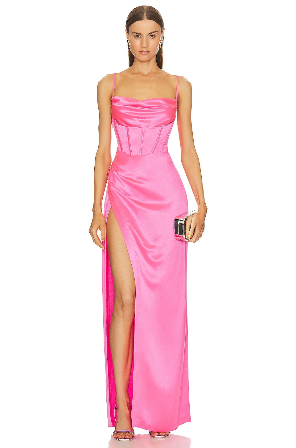 Retrofete Rosa dress, Hyper Pink