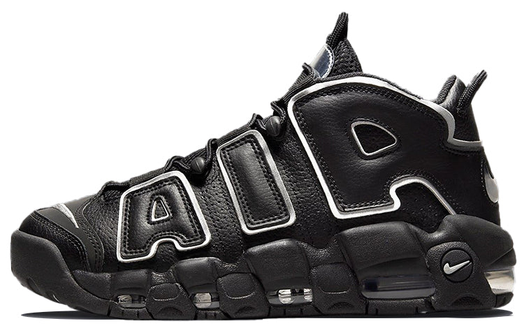 Nike Air More Uptempo black silver (women)