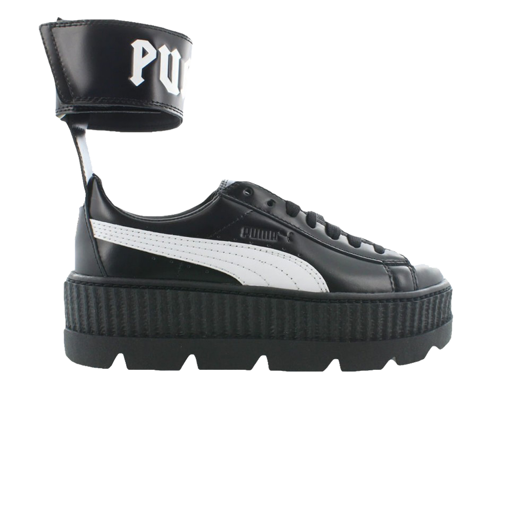 حذاء رياضي Fenty x Wmns Ankle Strap Creeper Puma باللون الأسود