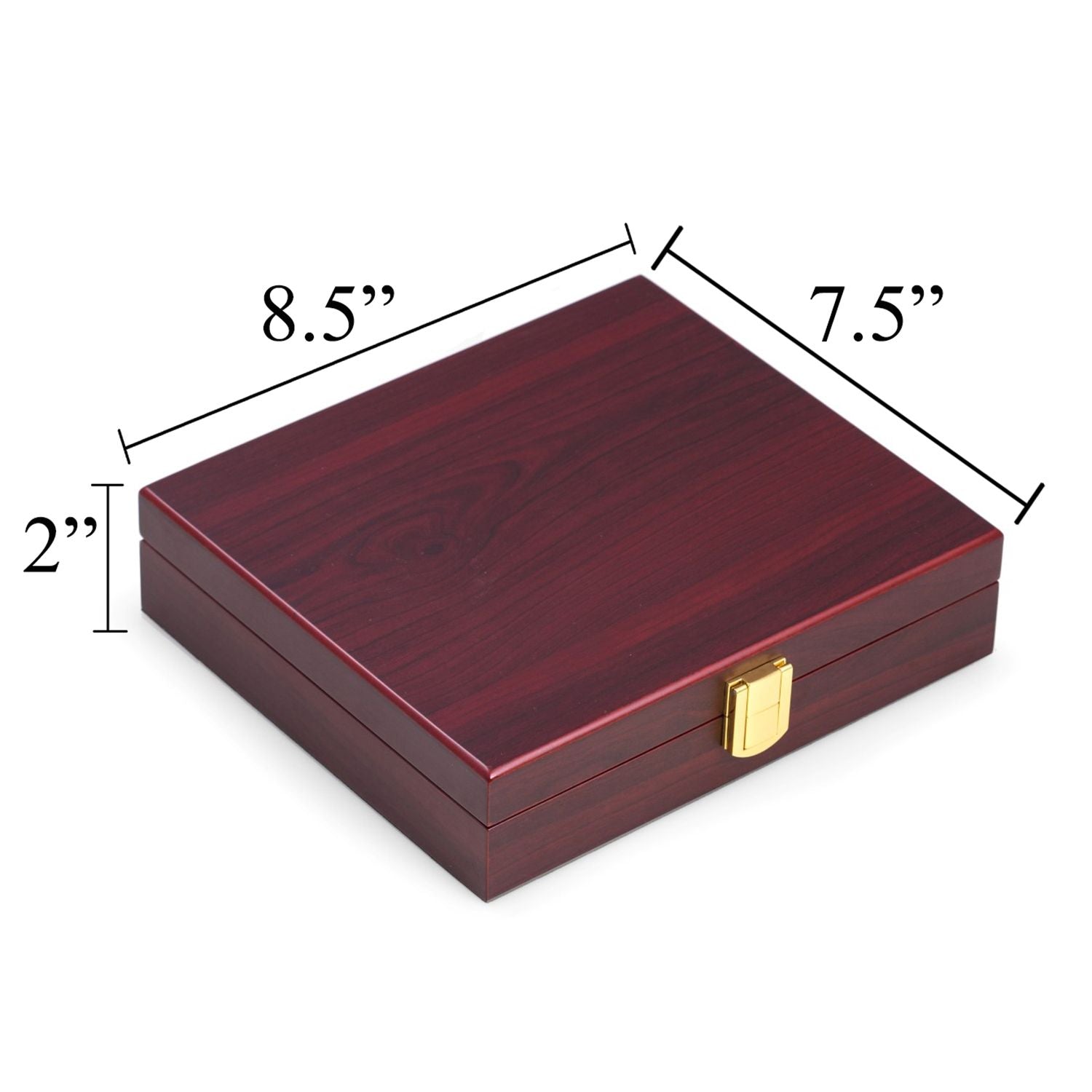 Bey-Berk Cherry Wood Poker Set for 100 Bey-Berk Chips