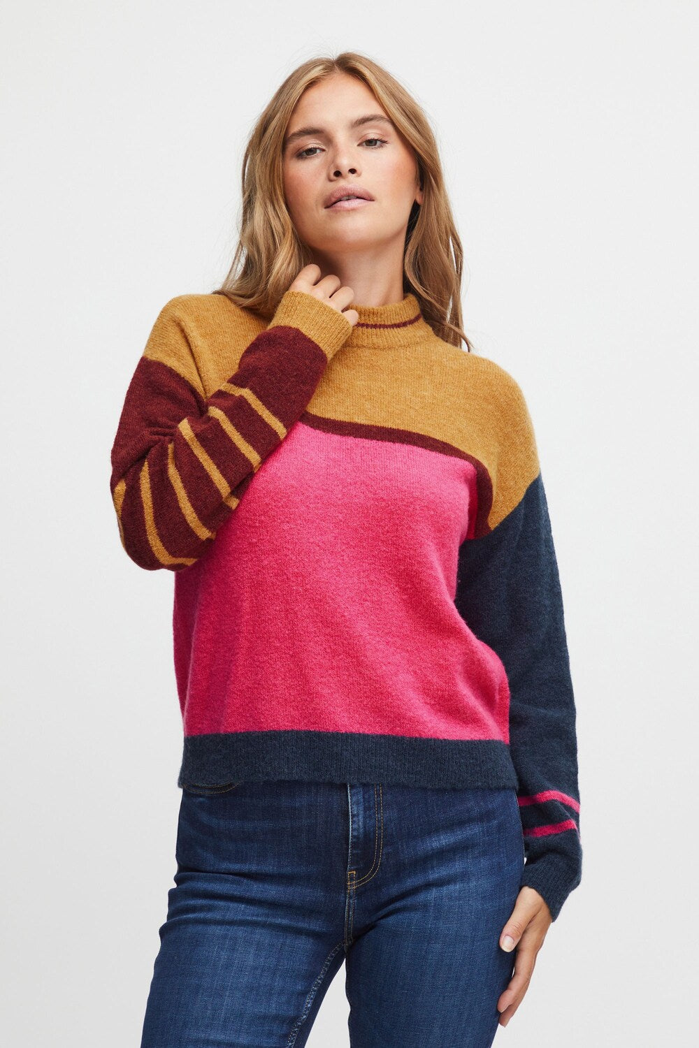 Pulz Jeans Astrid sweater, mixed colors