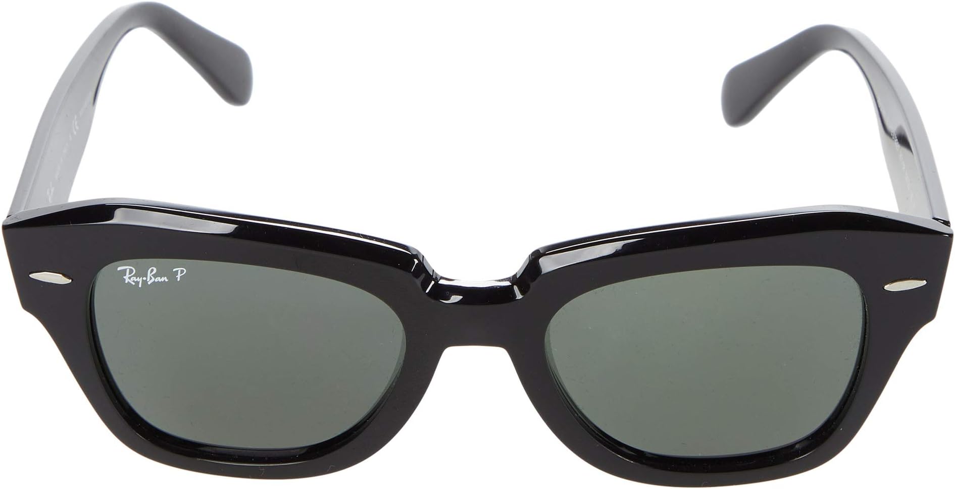 نظارة شمسية 0RB2186 State Street Ray-Ban، أسود/أخضر