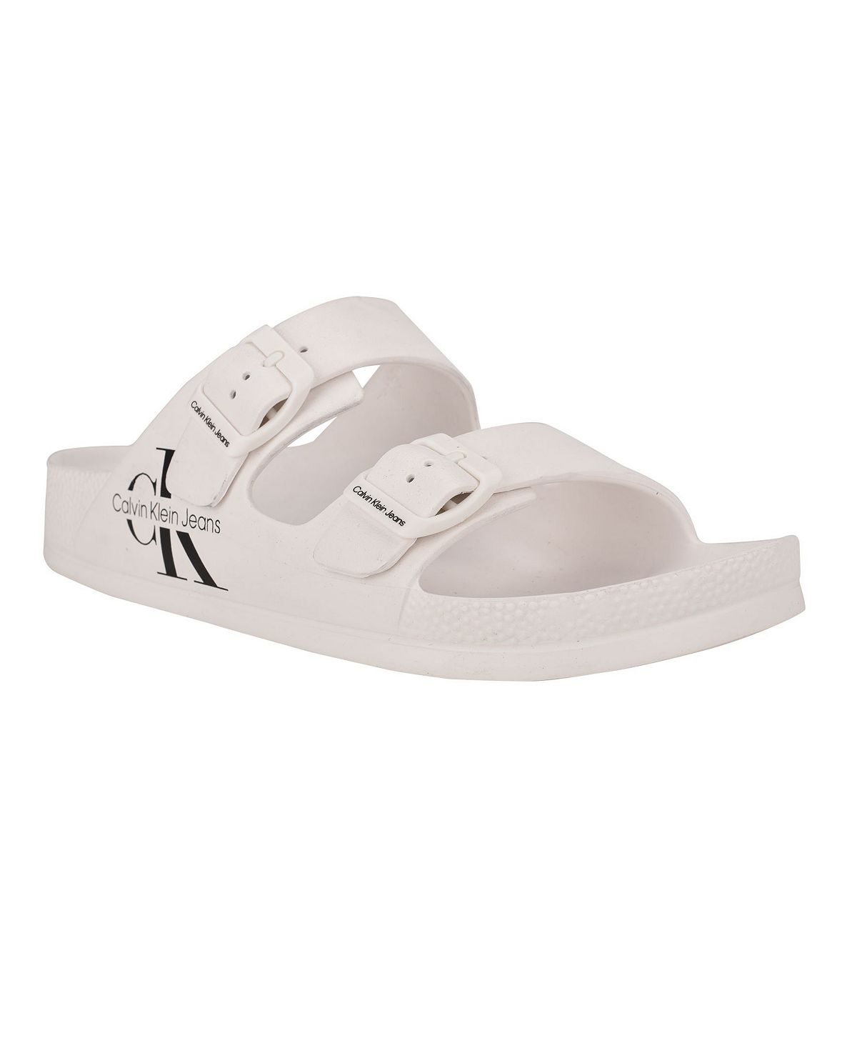 Calvin Klein Men's Zion Open Toe Slip-On Casual Sandals