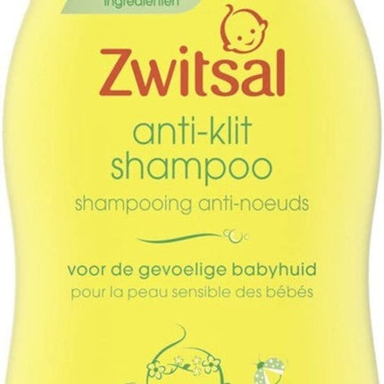 Children's anti-frizz shampoo, 200 ml, Zwitsal