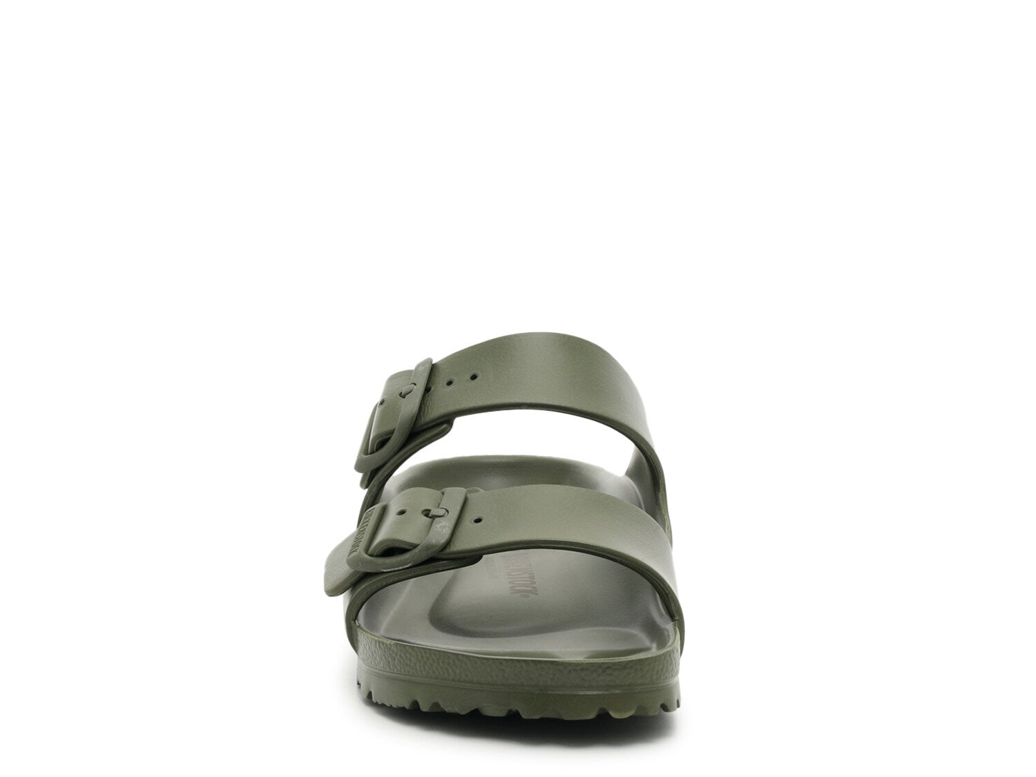 Women's Birkenstock Arizona Essentials slides, dark green