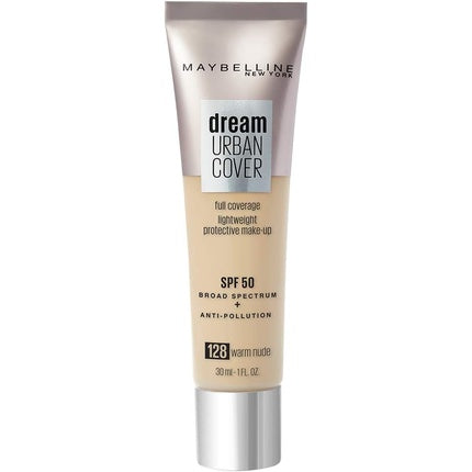 MAYBELLINE New York Dream Urban Cover Foundation 128 Warm Nude 30 ml