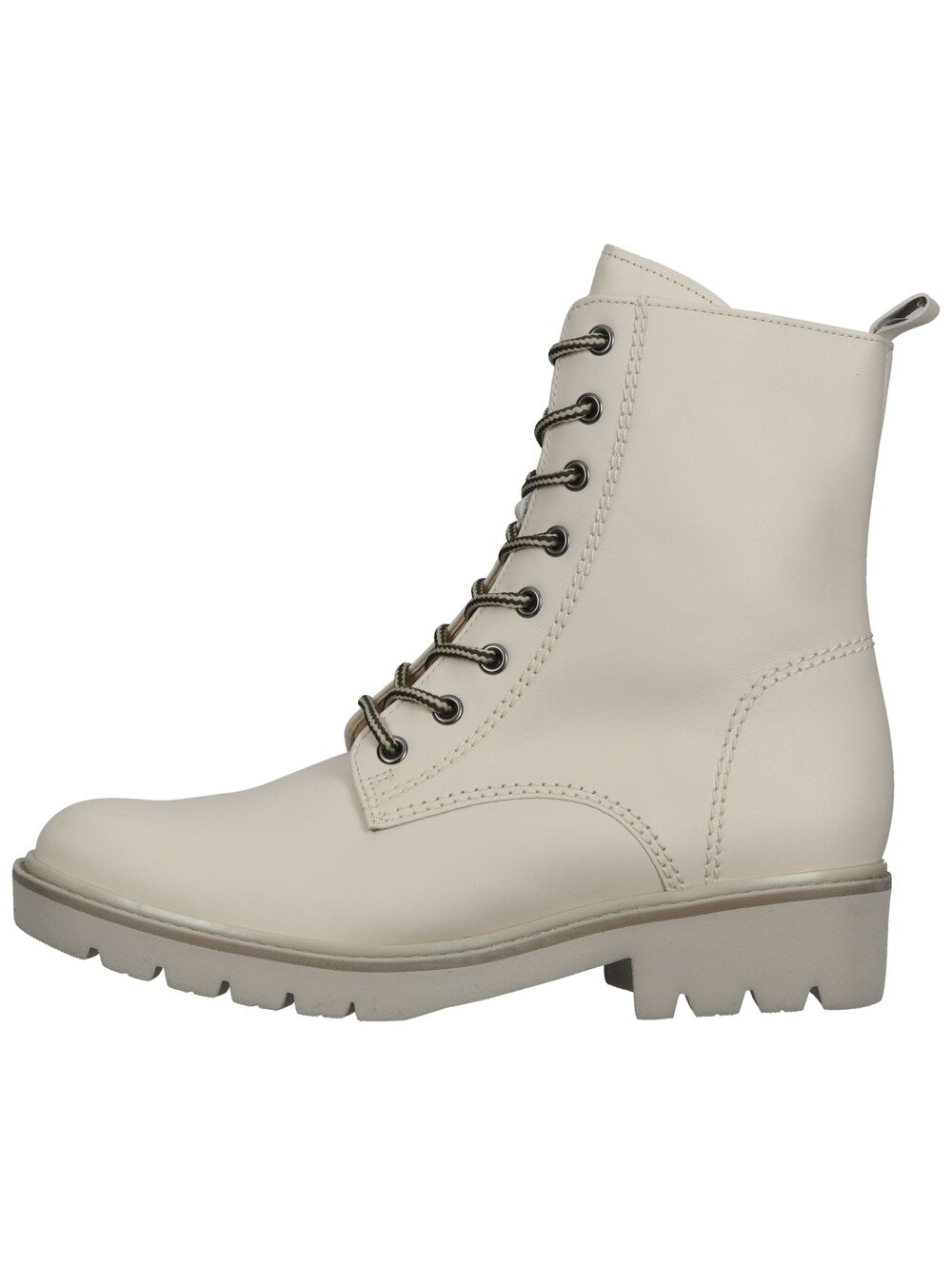 Gabor lace-up ankle boots, white