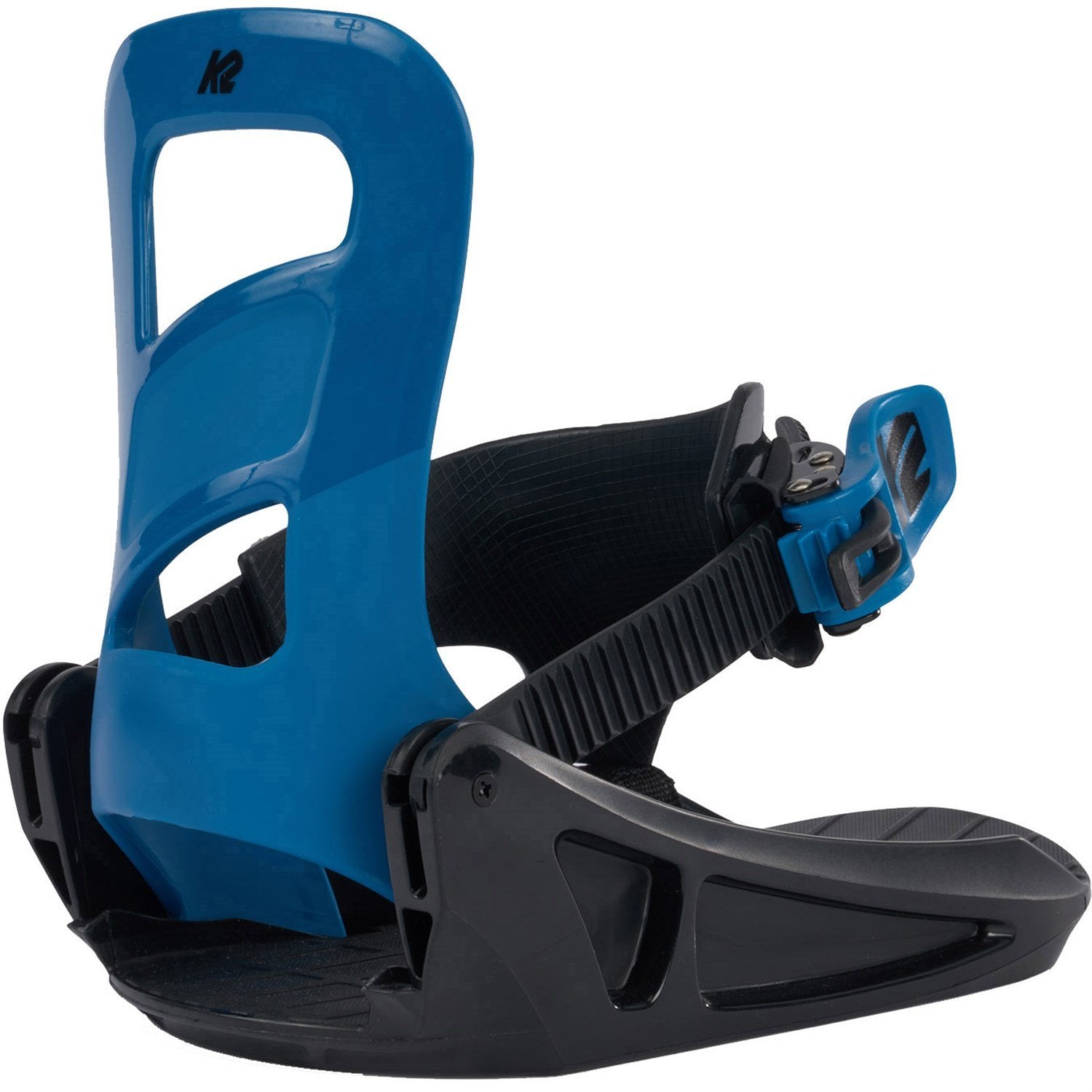 K2 Mini Turbo Snowboard Bindings, Blue