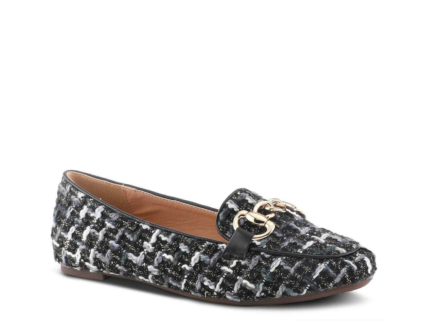 Loafers Patrizia by Spring Step, black and white