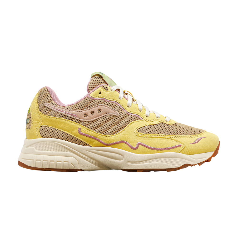 3D Grid Hurricane Saucony Sneakers, Tan