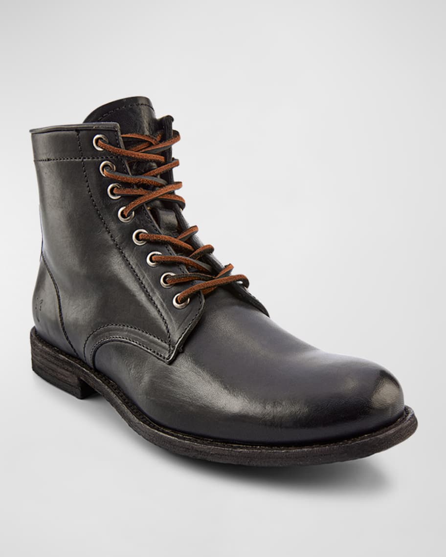 Tyler Frye Men's Leather Lace-up Boots