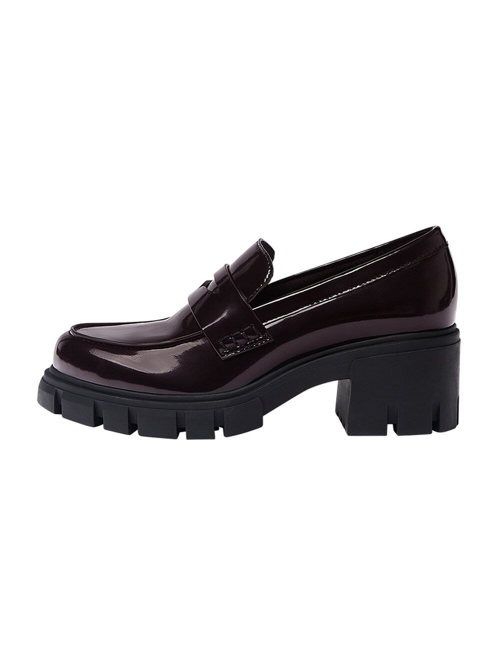 Classic Pull&Bear ballet shoes, burgundy