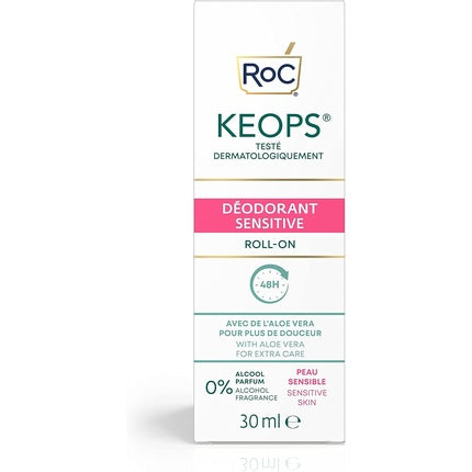 Keops Sensitive Roll-on deodorant 30 ml, Roc