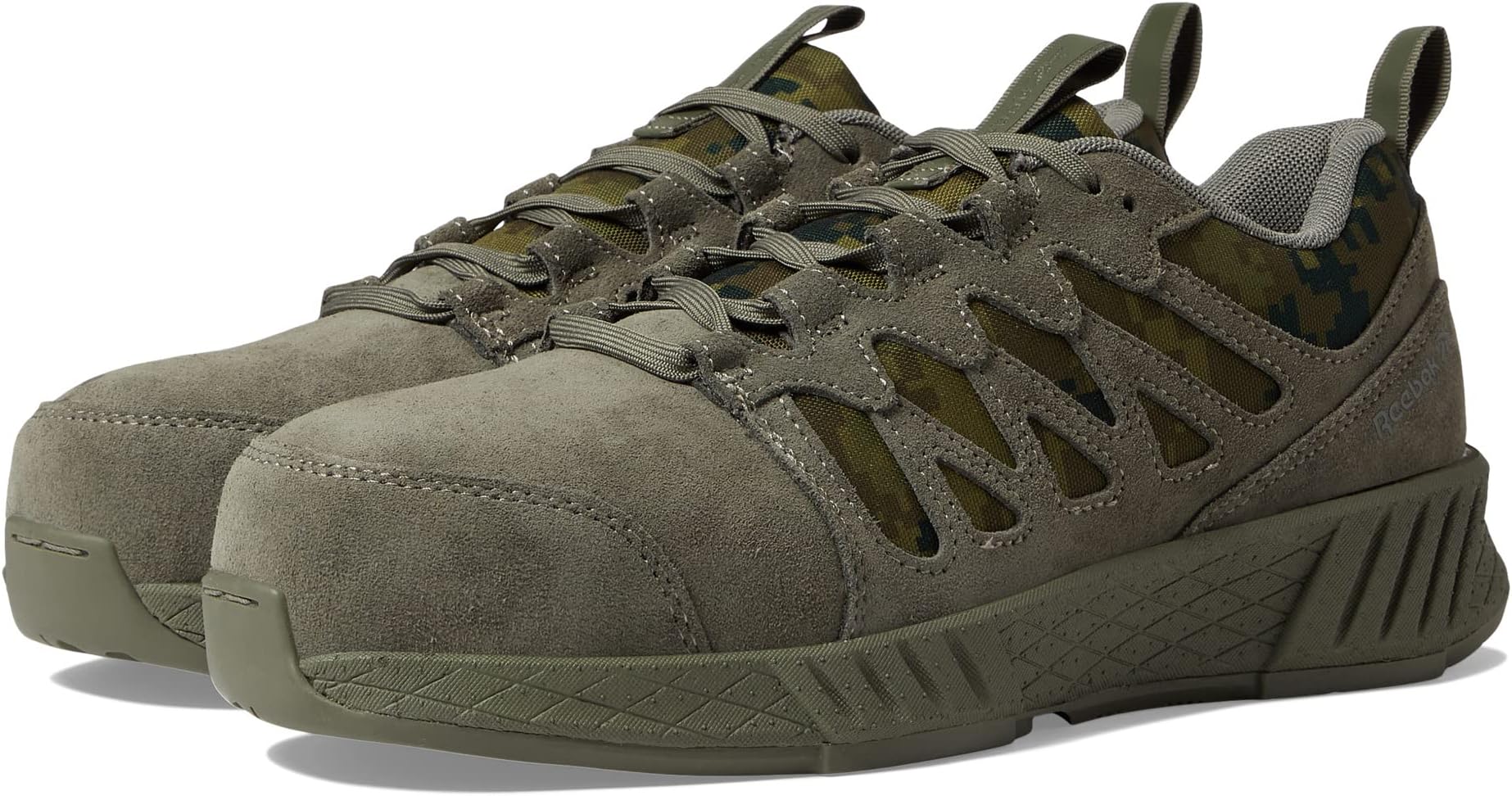 حذاء Floatride Energy Tactical EH Comp Toe من Reebok، بتصميم Digital-Camo Sage