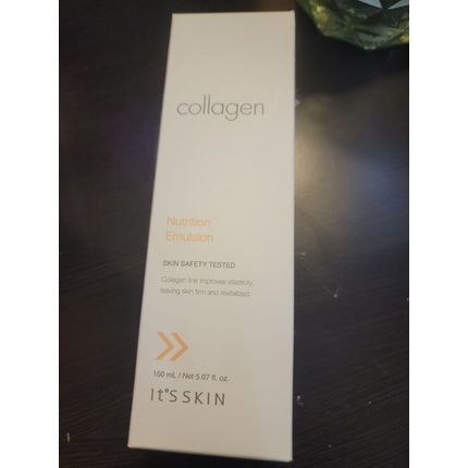 His skin collagen nourishing facial emulsion firming restorative Korean Asian, It'S Skin