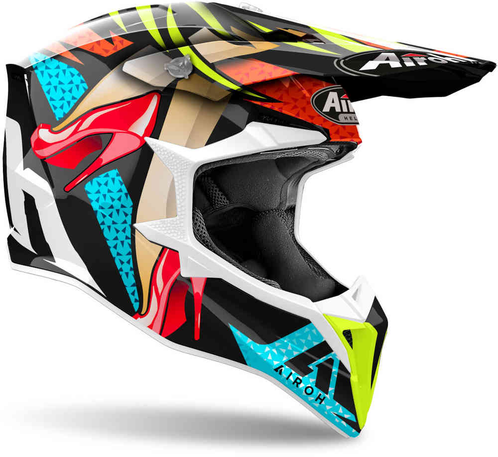 Wraaap Lollipop Airoh Motocross Helmet