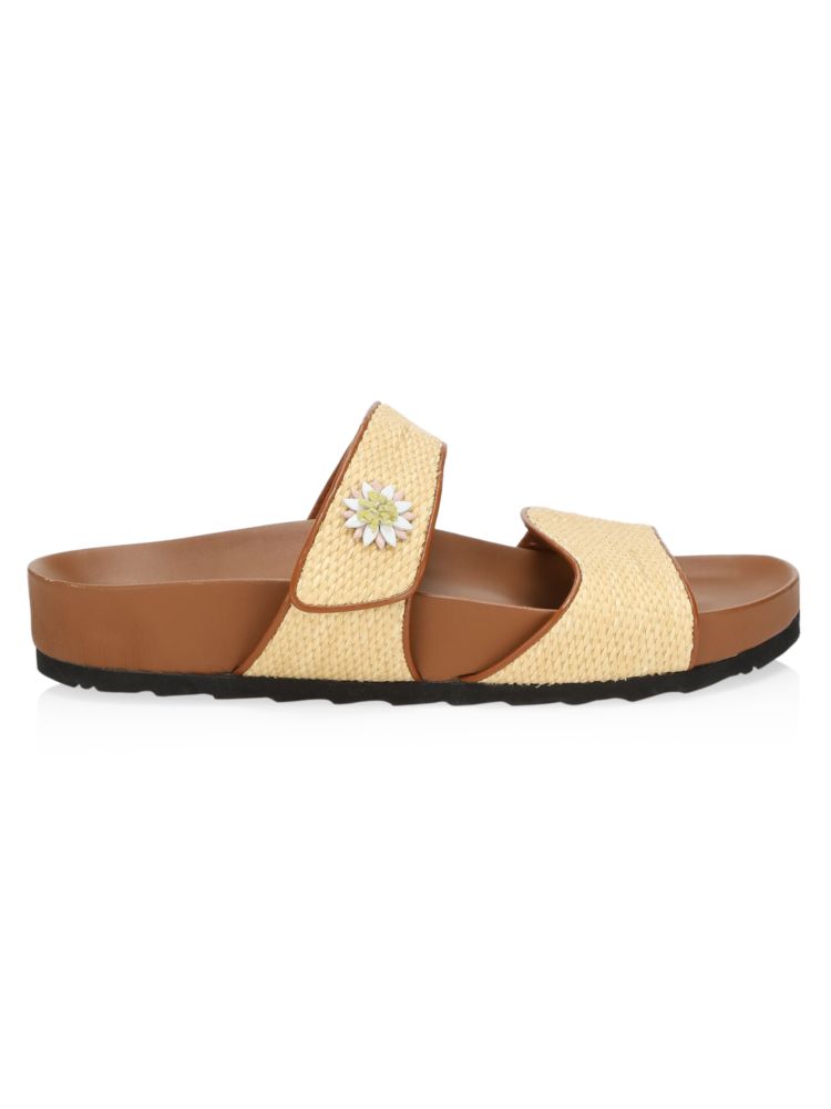 Davis Berkley Fabrizio Viti Slide Sandals, Tan