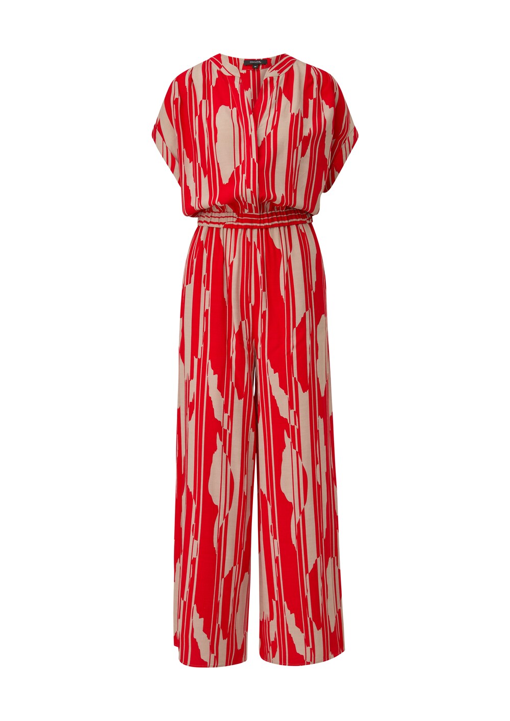 Comma jumpsuit, red