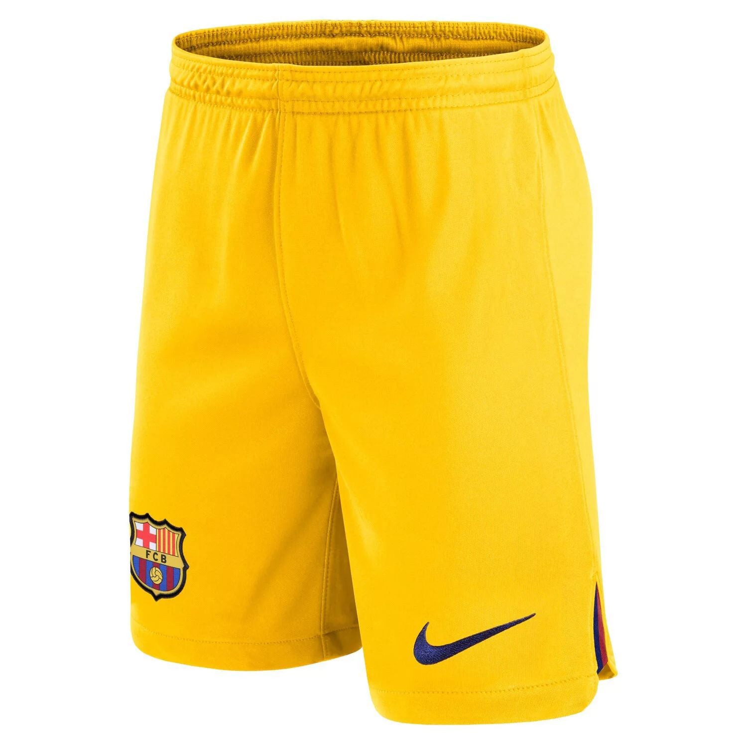 Replica Nike Men's Yellow Barcelona Stadium Fourth Performance Replica Shorts