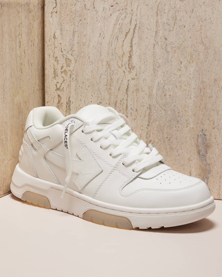 Out Of Office Off-White Two-Tone Sneakers