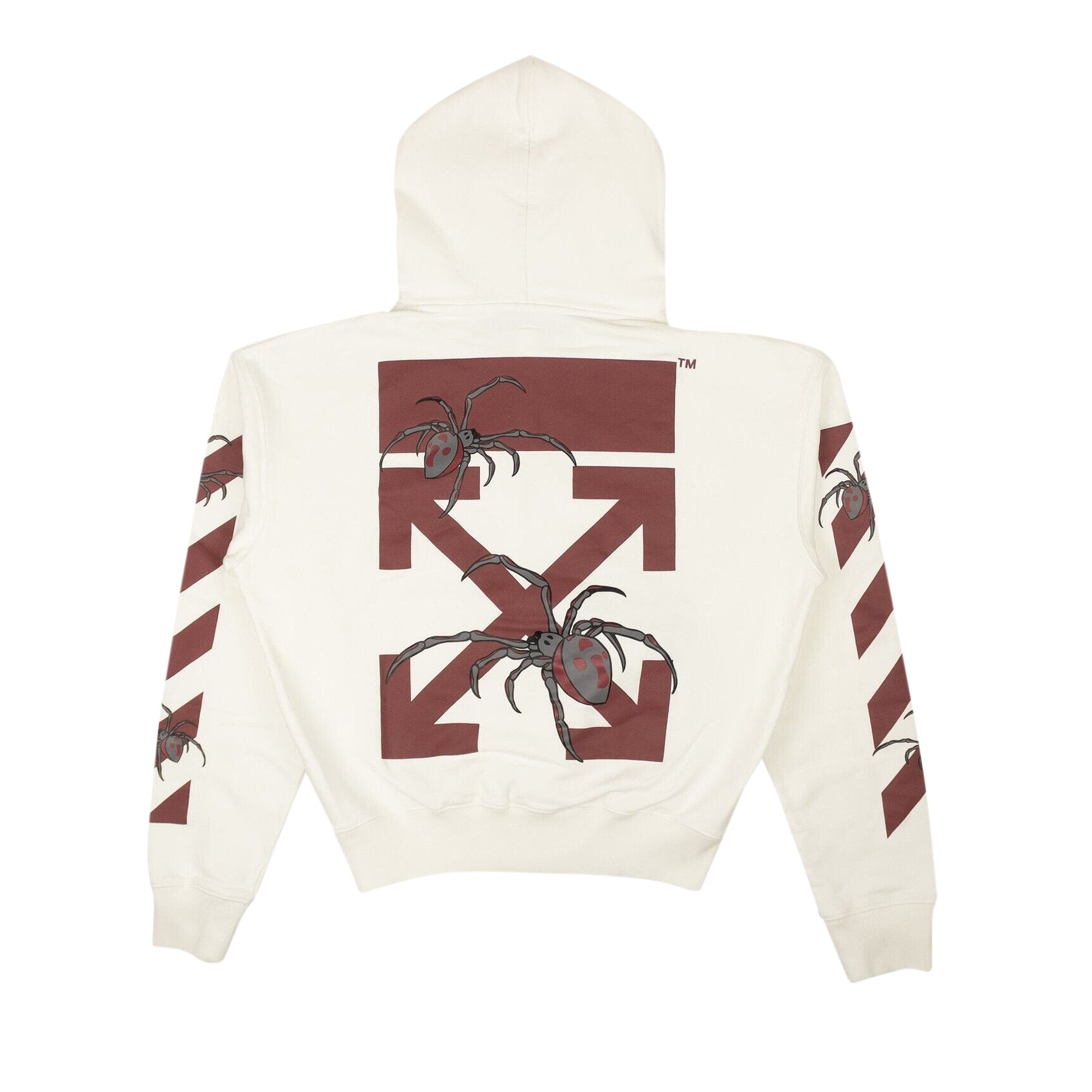 Off-White Arachno Arrow Over White Sweatshirt