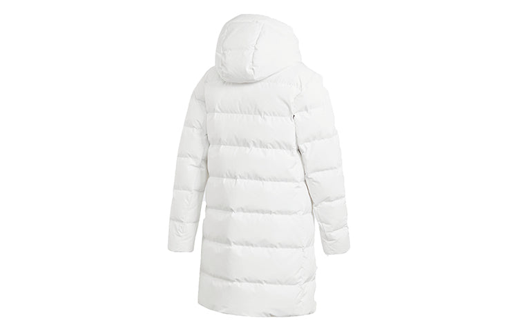 Women's down jacket white Adidas