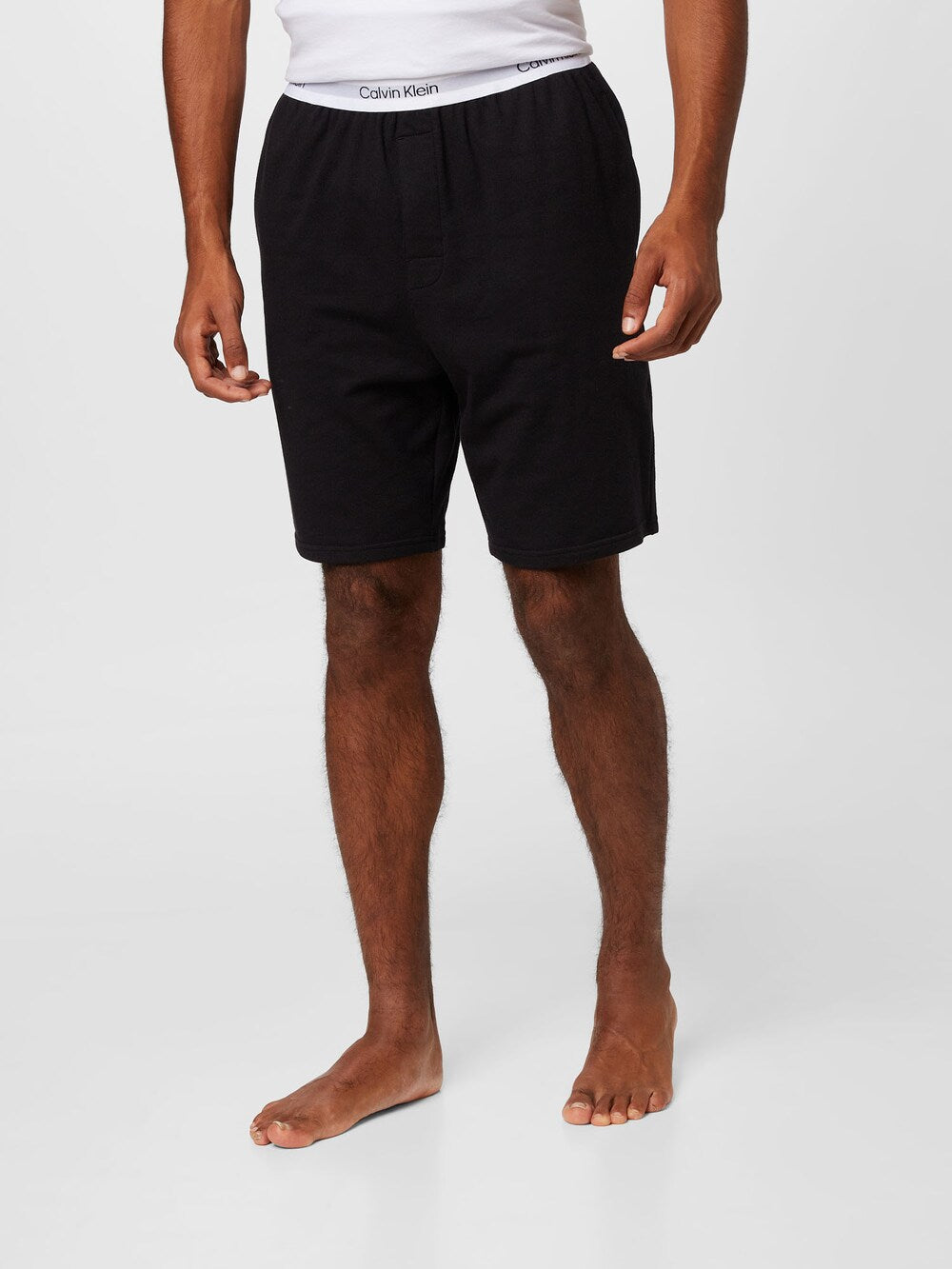 Calvin Klein Regular Pajama Pants, Black